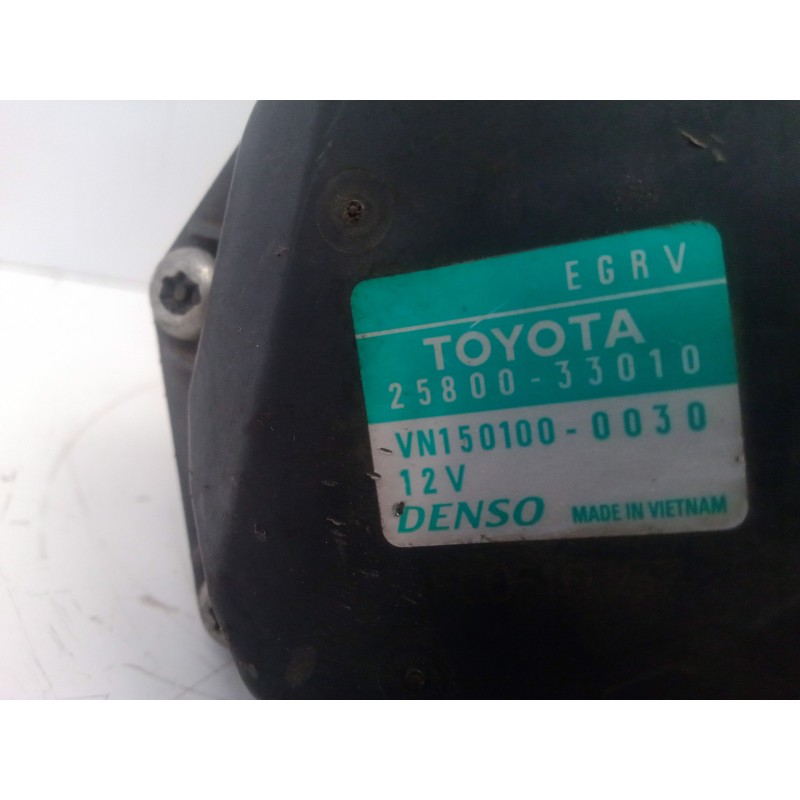 Recambio de valvula egr para toyota auris 1.4 turbodiesel cat referencia OEM IAM 2580033010-VN1501000030  
