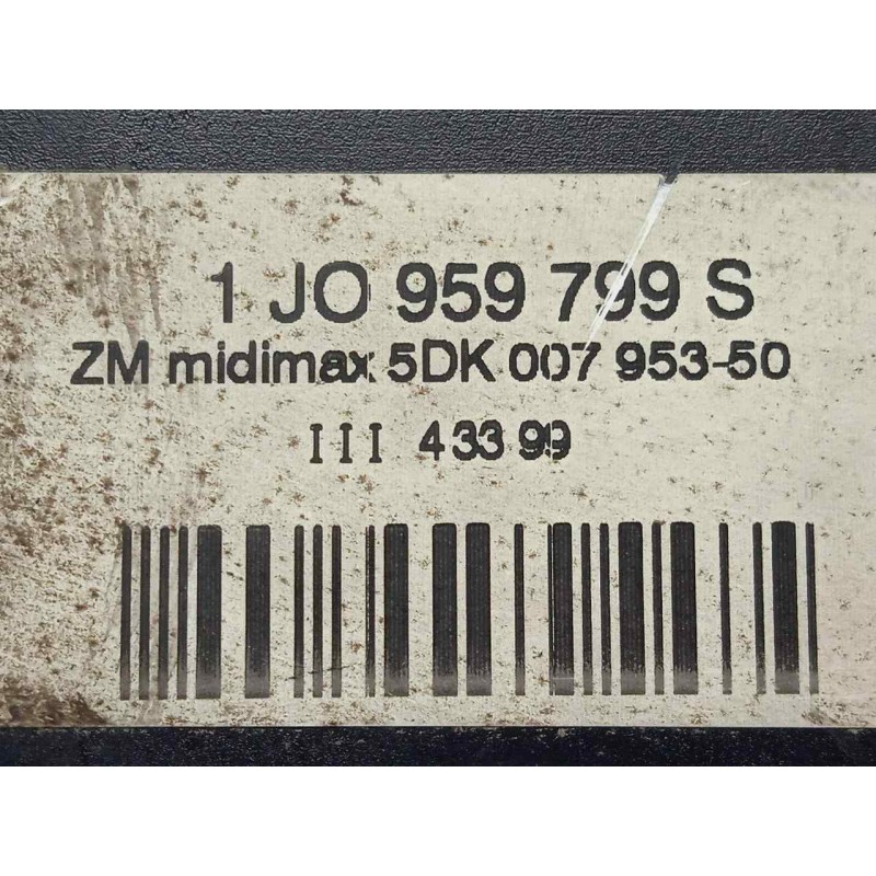 Recambio de modulo confort para seat toledo (1m2) 1.9 tdi referencia OEM IAM 5DK00795350-1J0959799S  