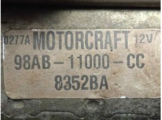 Recambio de motor arranque para ford focus berlina (cak) 1.6 16v cat referencia OEM IAM 98AB11000CC 10.DIENTES MOTORCRAFT 2