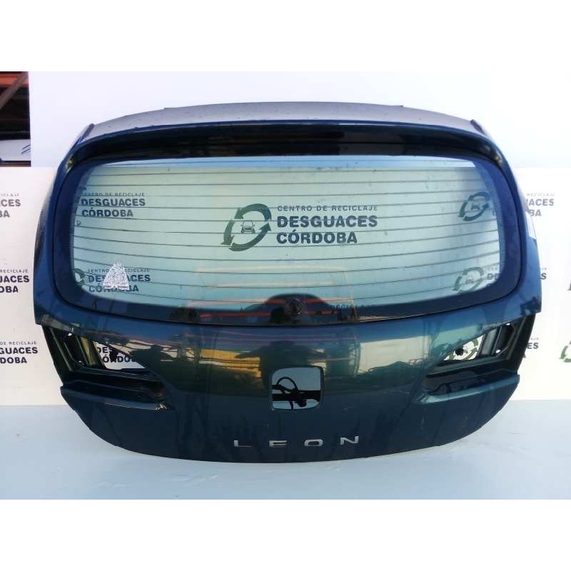 Recambio de porton trasero para seat leon (1p1) 2.0 tdi referencia OEM IAM   VERDE/AZUL