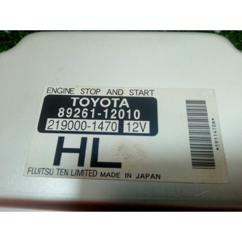 Recambio de modulo electronico para toyota auris 1.3 16v cat referencia OEM IAM 8926112010-2190001470  