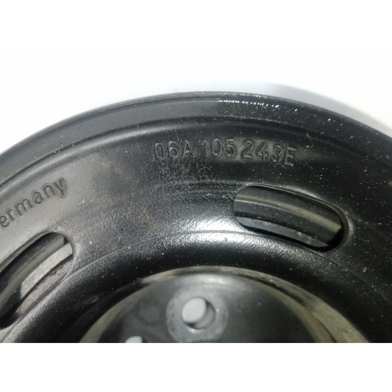 Recambio de polea cigueñal para seat toledo (1m2) 1.8 20v turbo referencia OEM IAM 06A105243E  DIAMETRO: 140MM