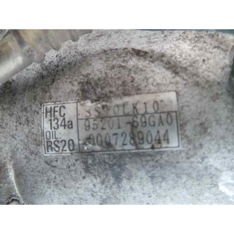 Recambio de compresor aire acondicionado para suzuki ignis rg (fh) referencia OEM IAM 9520169GA0-0007289044  