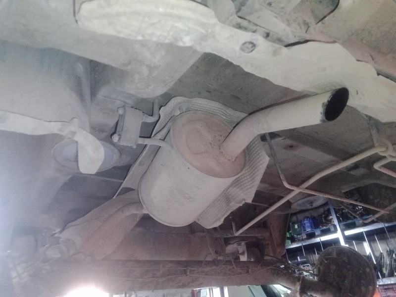 Recambio de tubo escape trasero para dacia dokker express 1.5 dci diesel fap cat referencia OEM IAM   