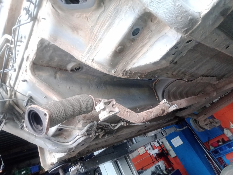 Recambio de tubo escape trasero para dacia dokker express 1.5 dci diesel fap cat referencia OEM IAM   