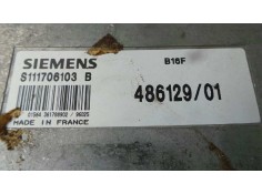 Recambio de centralita motor uce para volvo serie 460 1.6 cat referencia OEM IAM S111706103B-48612901   2