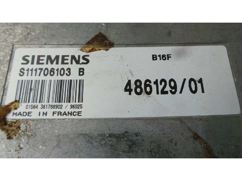 Recambio de centralita motor uce para volvo serie 460 1.6 cat referencia OEM IAM S111706103B-48612901  