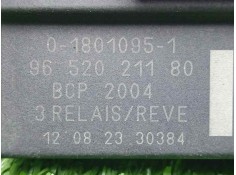 Recambio de caja precalentamiento para peugeot partner kasten 1.6 16v hdi fap referencia OEM IAM 9652021180   2