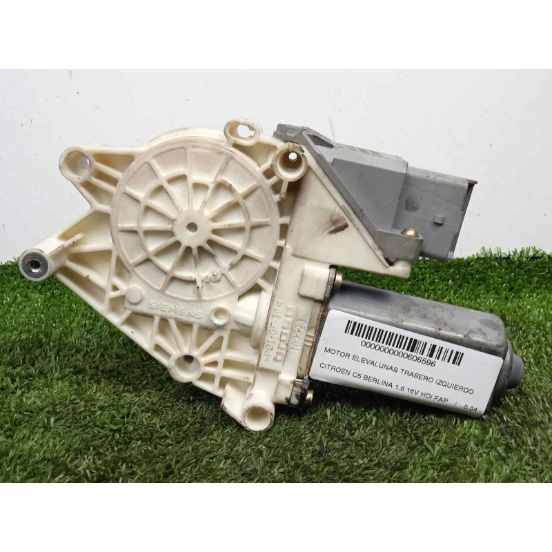 Recambio de motor elevalunas trasero izquierdo para citroën c5 berlina 1.6 16v hdi fap referencia OEM IAM 105265103-7746002808-2