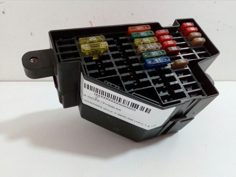 Recambio de caja reles / fusibles para volkswagen golf v berlina (1k1) 1.9 tdi referencia OEM IAM 1K1941824  