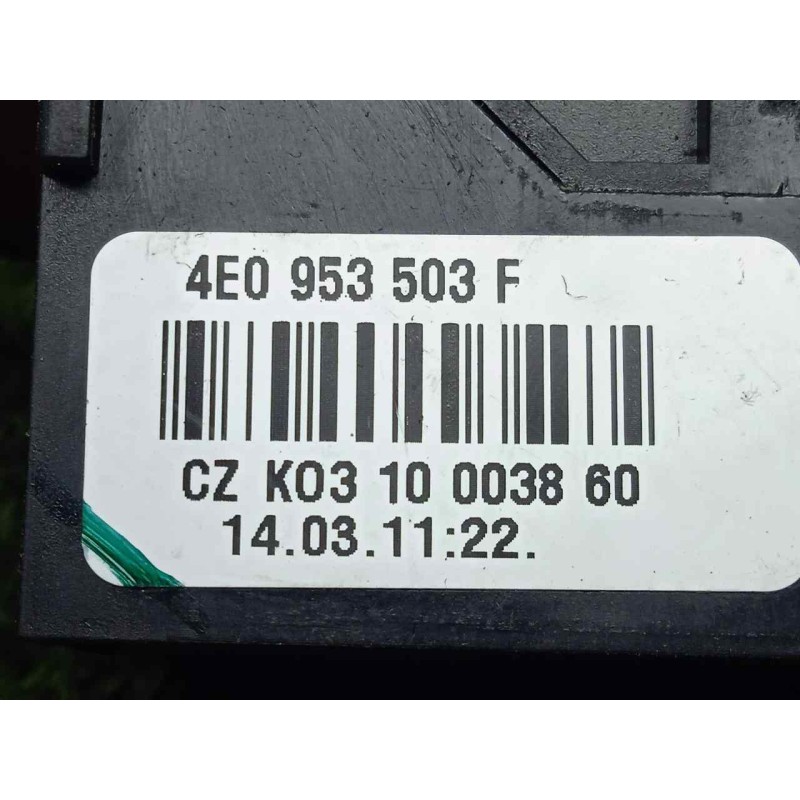 Recambio de mando limpia para seat exeo berlina (3r2) 2.0 tdi referencia OEM IAM 4E0953503F  5.PIN