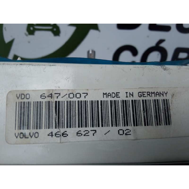 Recambio de cuadro instrumentos para volvo serie 460 1.6 cat referencia OEM IAM 647007-466627-46662702  