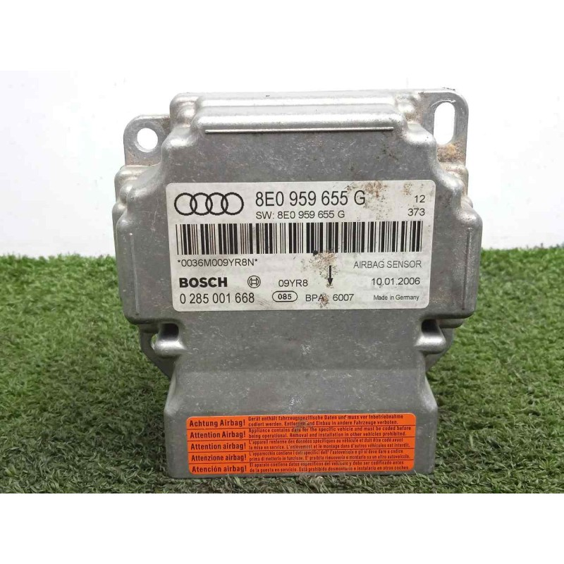 Recambio de centralita airbag para audi a4 berlina (8e) 2.0 tdi referencia OEM IAM 0285001668-8E0959655G BOSCH 