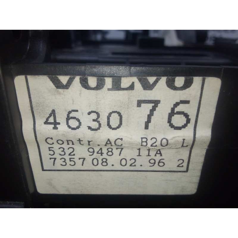 Recambio de mando calefaccion / aire acondicionado para volvo serie 460 1.6 cat referencia OEM IAM 463076-532948711A  