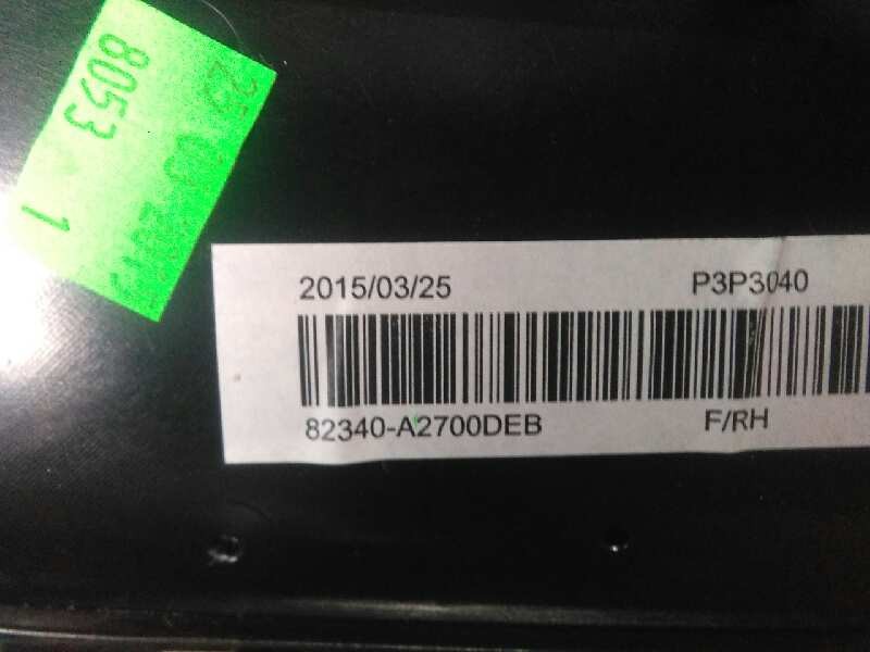 Recambio de guarnecido puerta delantera derecha para kia cee´d 1.4 cat referencia OEM IAM 82340A2700DEB 3.PUERTAS 