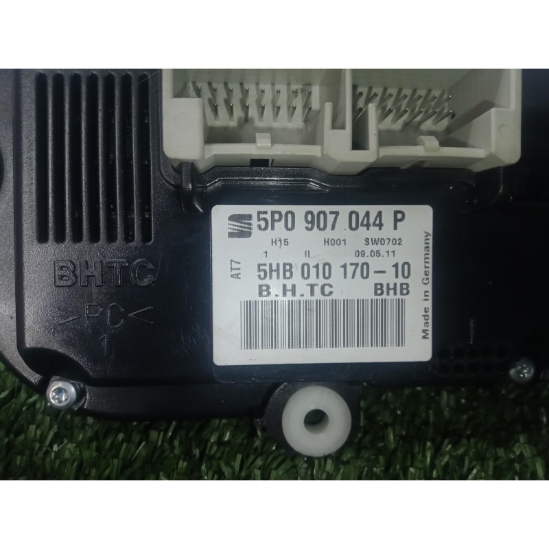 Recambio de mando climatizador para seat leon (1p1) 1.6 tdi referencia OEM IAM 5P0907044P-5HB01017010  
