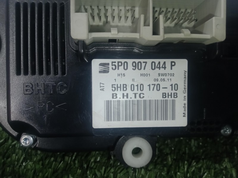 Recambio de mando climatizador para seat leon (1p1) 1.6 tdi referencia OEM IAM 5P0907044P-5HB01017010  