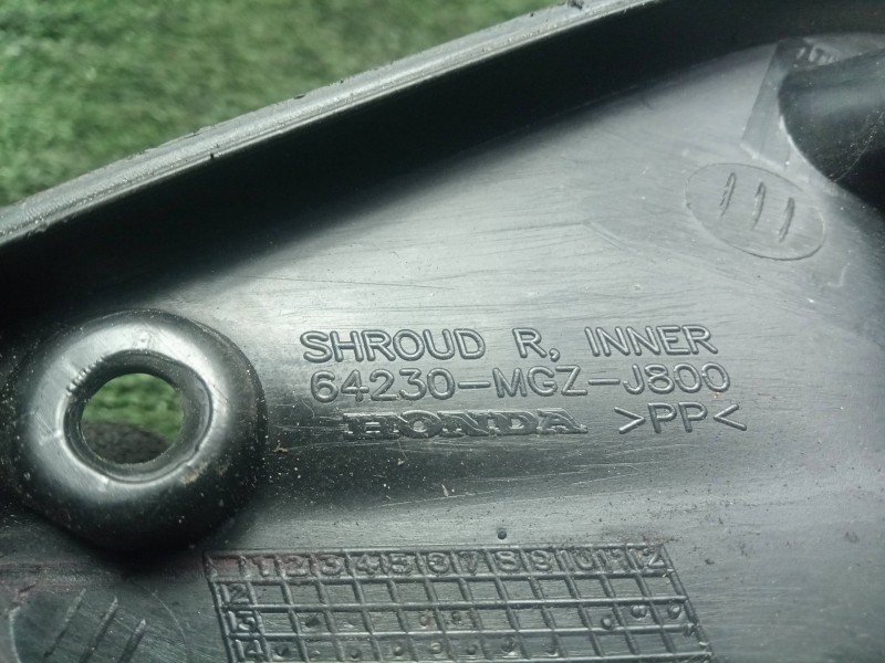 Recambio de moldura para honda cb500 x referencia OEM IAM 64230MGZJ80 13-18 BOCA TIBURON DERECHA