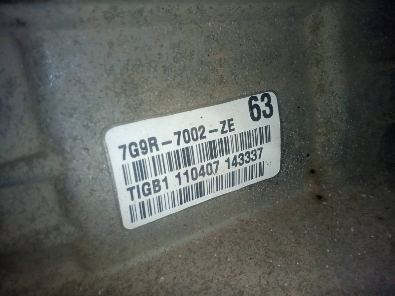 Recambio de caja cambios para ford mondeo ber. (ca2) 1.8 tdci cat referencia OEM IAM 7G9R7002ZE 6.VELOCIDADES MANUAL