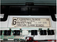 Recambio de cuadro instrumentos para fiat bravo (182) 1.9 jtd cat referencia OEM IAM 46457783-FI0005017K0C0 MATERIAL SIN USO KM  2