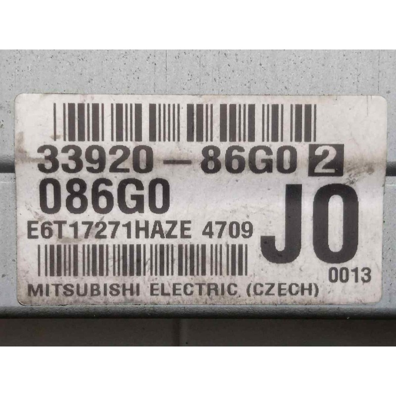 Recambio de centralita motor uce para suzuki ignis rm (mh) 1.3 cat referencia OEM IAM 3392086G02  