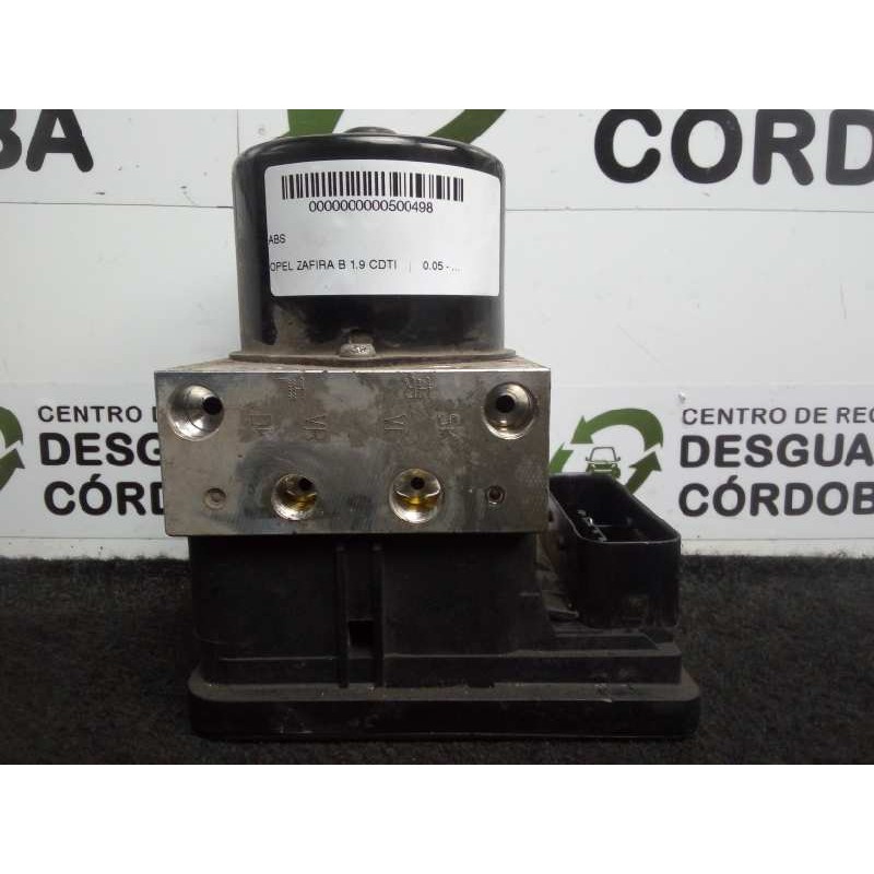 Recambio de abs para opel zafira b 1.9 cdti referencia OEM IAM 13244860-10020602874-10096005703 ATE CON.ESP