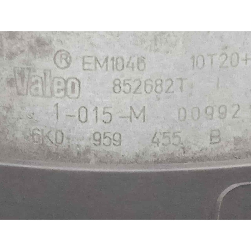 Recambio de electroventilador para seat ibiza (6k1) 1.9 sdi referencia OEM IAM 6K0959455B Ø DIAMETRO: 297MM 2.PINES