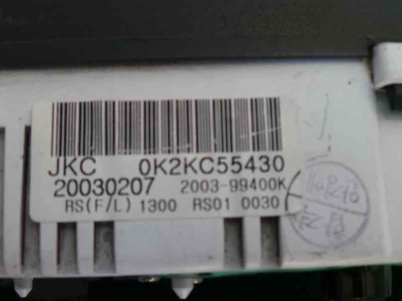 Recambio de cuadro instrumentos para kia carens 2.0 crdi referencia OEM IAM 0K2KC55430-20030207-JKC 02-06 