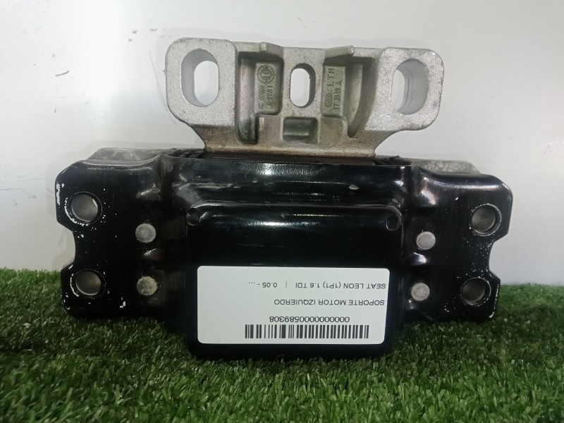 Recambio de soporte motor izquierdo para seat leon (1p1) 1.6 tdi referencia OEM IAM 1K0199555M  