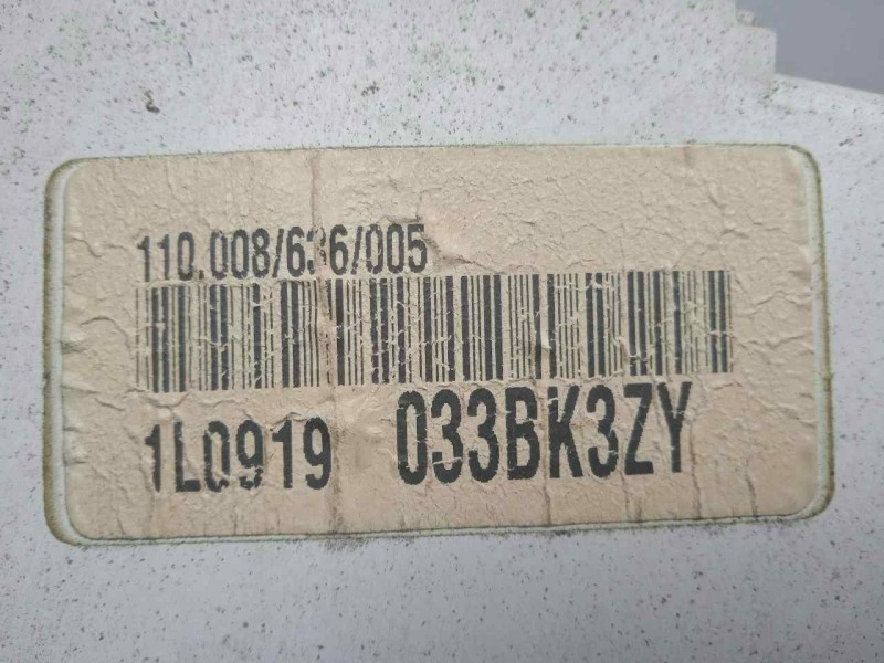 Recambio de cuadro instrumentos para seat toledo (1l) 1.8 cat (abs. adz) referencia OEM IAM 1L0919033BK  