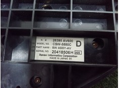 Recambio de mando climatizador para nissan primera berlina (p12) referencia OEM IAM 28395AV600  28395AV600 2