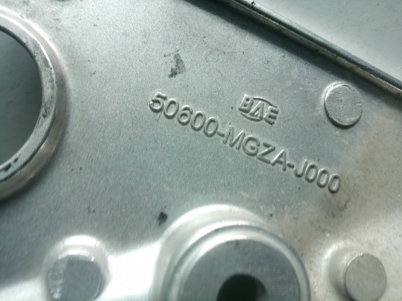 Recambio de estribo para honda cb500 x referencia OEM IAM 50600MGZJ00-50600MGZAJ000 13-18 PORTA ESTRIBERA DERECHA