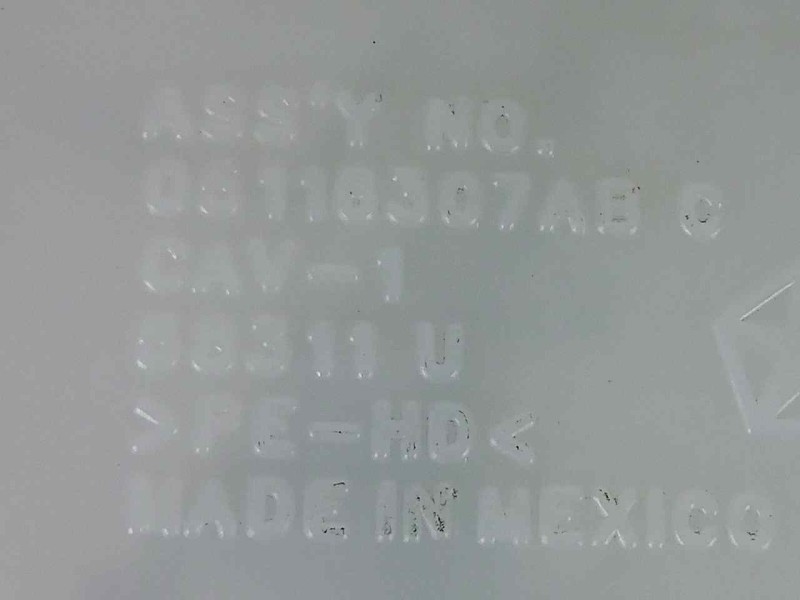 Recambio de deposito limpia para fiat freemont (345) 2.0 16v multijet cat referencia OEM IAM 05116307AB  