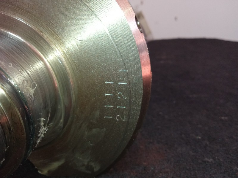 Recambio de cigueñal para toyota corolla (e12) 2.0 turbodiesel cat referencia OEM IAM S7  