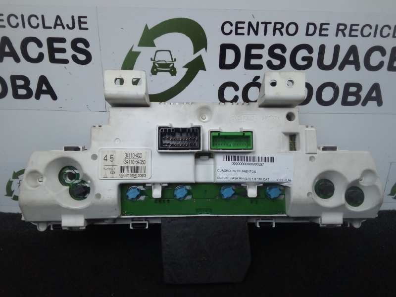 Recambio de cuadro instrumentos para suzuki liana rh (er) 1.6 16v cat referencia OEM IAM 341104G0-34110584G50  