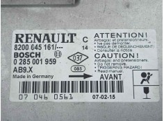 Recambio de centralita airbag para renault clio iii 1.2 referencia OEM IAM 0285001959-8200645161 BOSCH  2