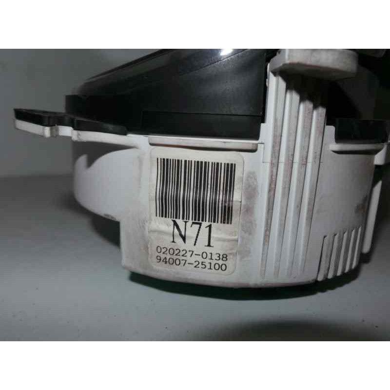 Recambio de cuadro instrumentos para hyundai accent (lc) 1.5 crdi cat referencia OEM IAM 9400725100-0202270138-N71  