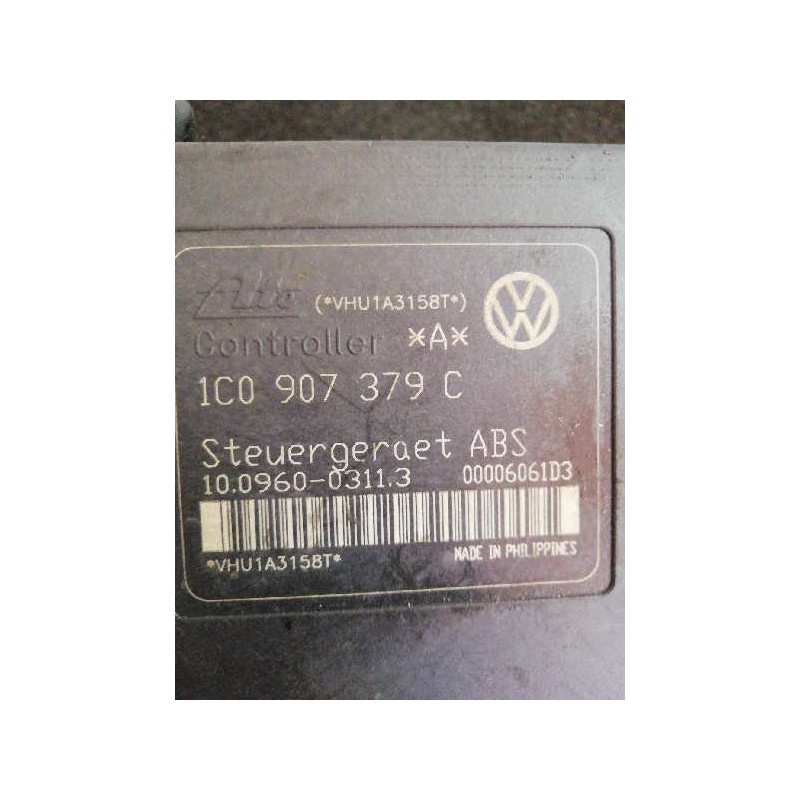Recambio de abs para audi a3 (8l) 1.9 tdi referencia OEM IAM 1J0614117E-10020600074-1C0907379C-10096003113 ATE 
