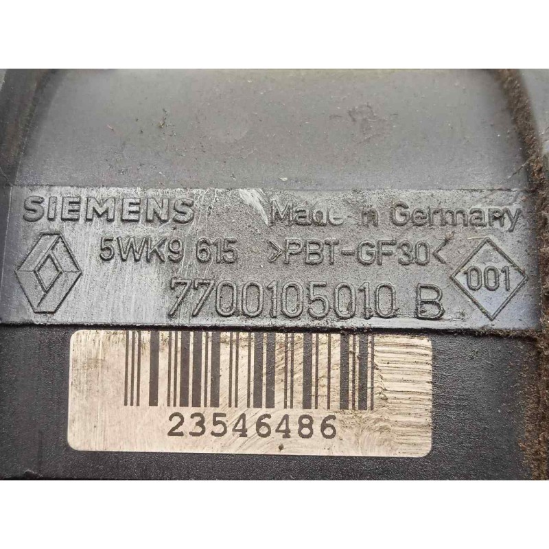 Recambio de caudalimetro para renault laguna (b56) 1.9 dti diesel cat referencia OEM IAM 5WK9615-7700105010B  