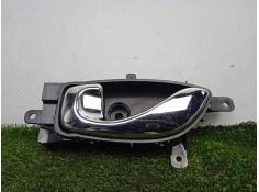 Recambio de maneta interior trasera izquierda para renault koleos 2.0 dci diesel fap referencia OEM IAM 80671JY  CROMADO