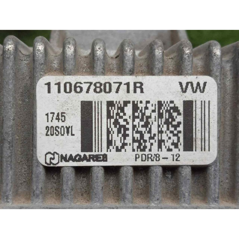 Recambio de caja precalentamiento para dacia dokker 1.5 dci diesel fap cat referencia OEM IAM 110678071R  