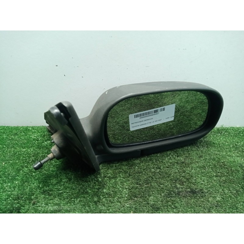 Recambio de retrovisor derecho para toyota carina (t19) 1.6 16v cat referencia OEM IAM SINREFERENCIA MANUAL NEGRO