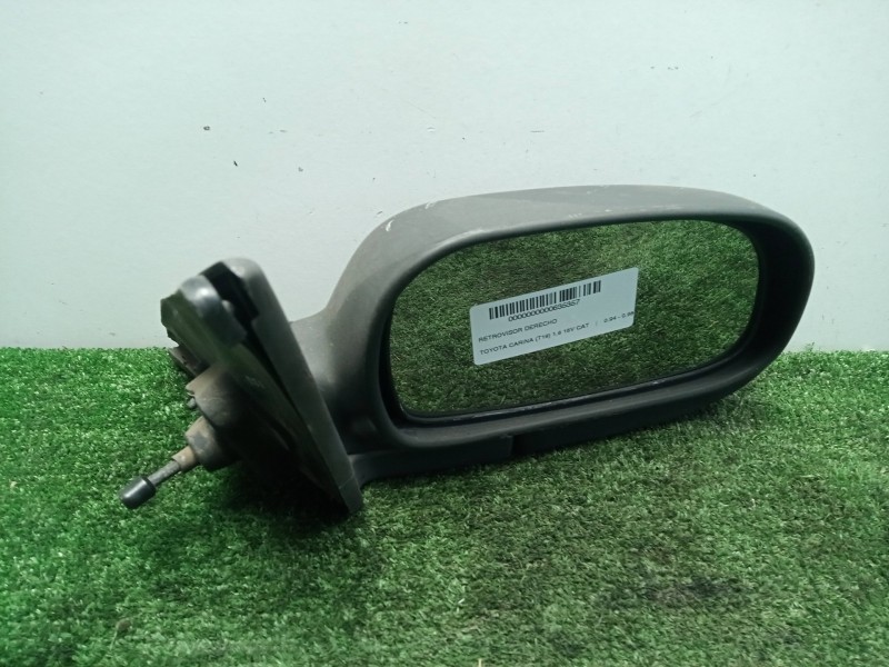 Recambio de retrovisor derecho para toyota carina (t19) 1.6 16v cat referencia OEM IAM SINREFERENCIA MANUAL NEGRO