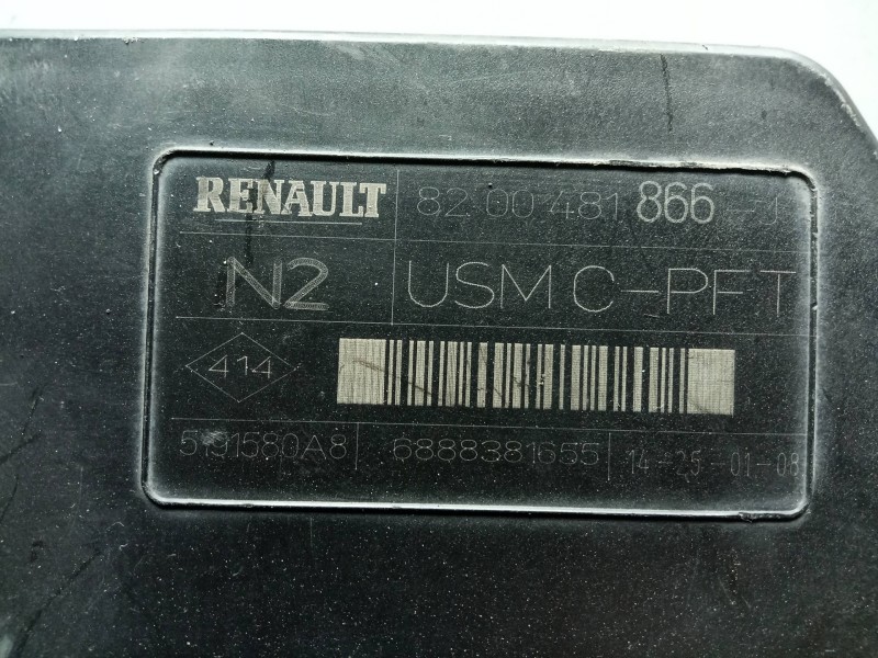 Recambio de centralita check control para renault scenic ii 1.5 dci diesel referencia OEM IAM 8200481866-5191580A8-USMCPFT USMCP