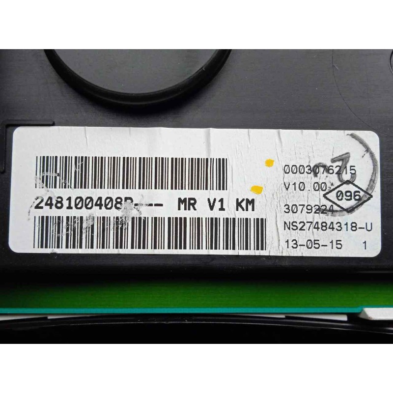 Recambio de cuadro instrumentos para dacia dokker 1.5 dci diesel fap cat referencia OEM IAM 248100408R  