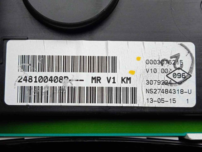 Recambio de cuadro instrumentos para dacia dokker 1.5 dci diesel fap cat referencia OEM IAM 248100408R  