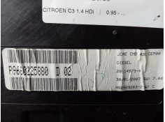 Recambio de cuadro instrumentos para citroën c3 1.4 hdi referencia OEM IAM 9660225880-281149734-P9660225880D02 JOHNSON CONTROLS  2