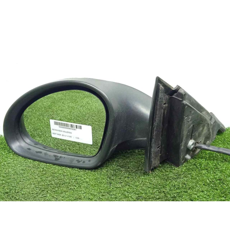 Recambio de retrovisor izquierdo para seat ibiza (6l1) 1.4 16v referencia OEM IAM SINREFERENCIA MANUAL CROMADO - PEQUEÑO