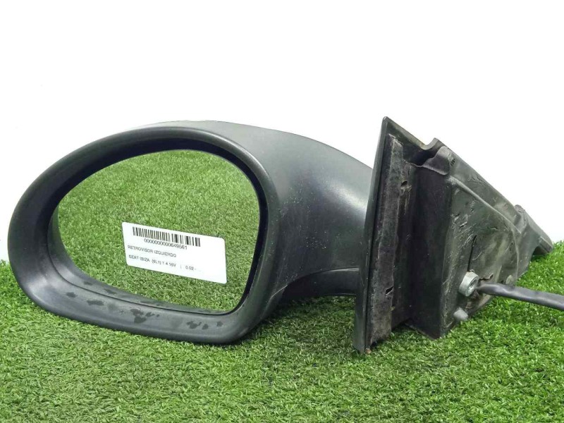 Recambio de retrovisor izquierdo para seat ibiza (6l1) 1.4 16v referencia OEM IAM SINREFERENCIA MANUAL CROMADO - PEQUEÑO