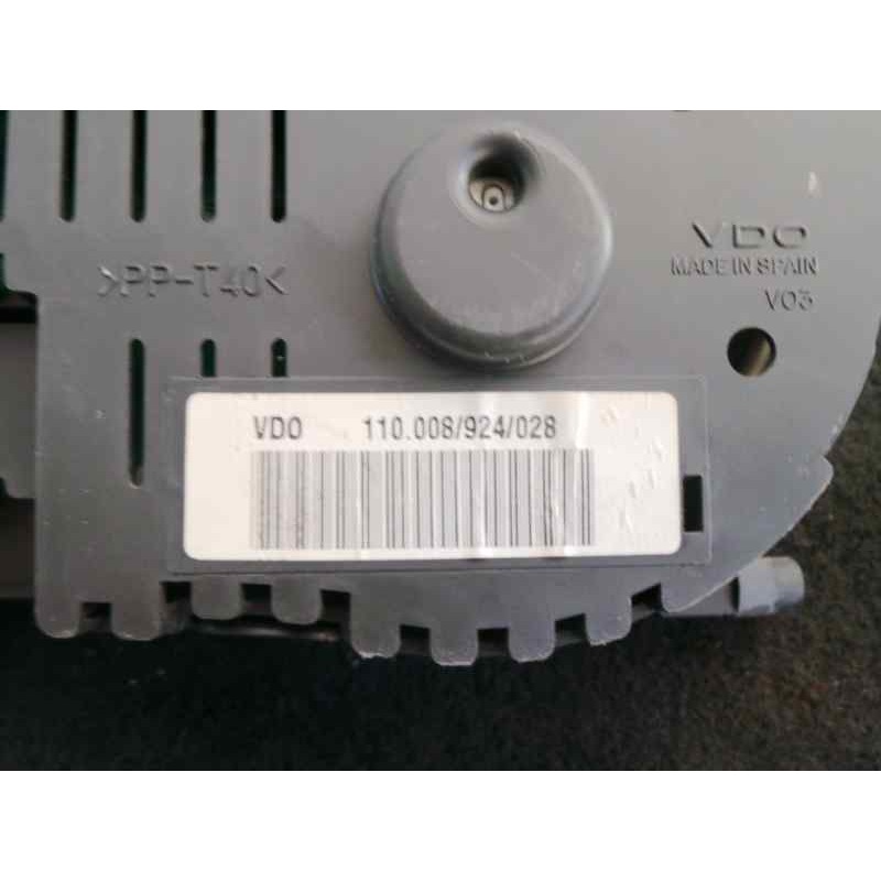 Recambio de cuadro instrumentos para seat ibiza (6k1) 1.9 tdi referencia OEM IAM W06K0920801E-110008924028 6K1 